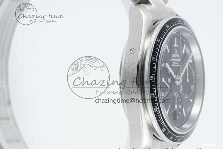 0320 Speedmaster Racing Master SS HKF Best Edition Black Dial on SS Bracelet A Versatile 7810